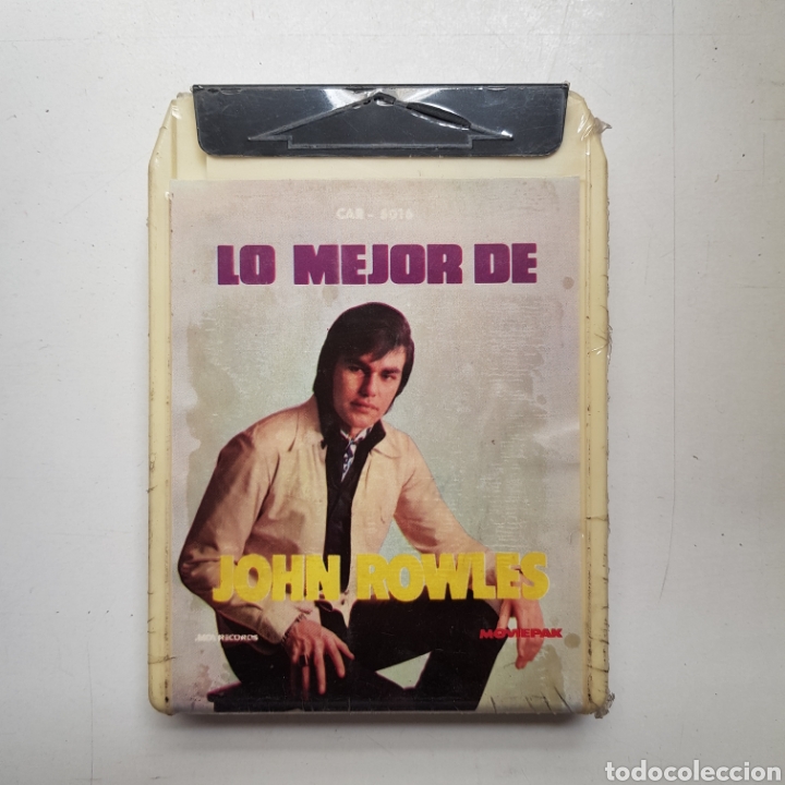 Cassette antiche: lo mejor de john rowles - cartucho de 8 pistas - car146