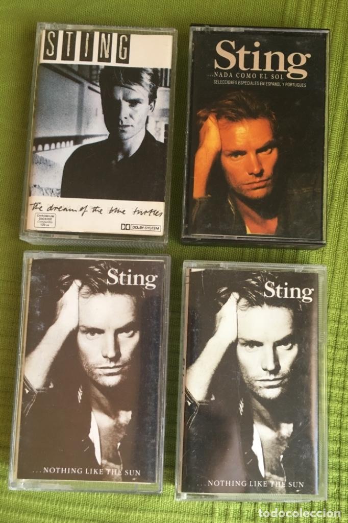 Casetes antiguos: 4 cintas de casete de Sting - Foto 1