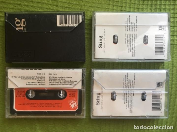Casetes antiguos: 4 cintas de casete de Sting - Foto 2