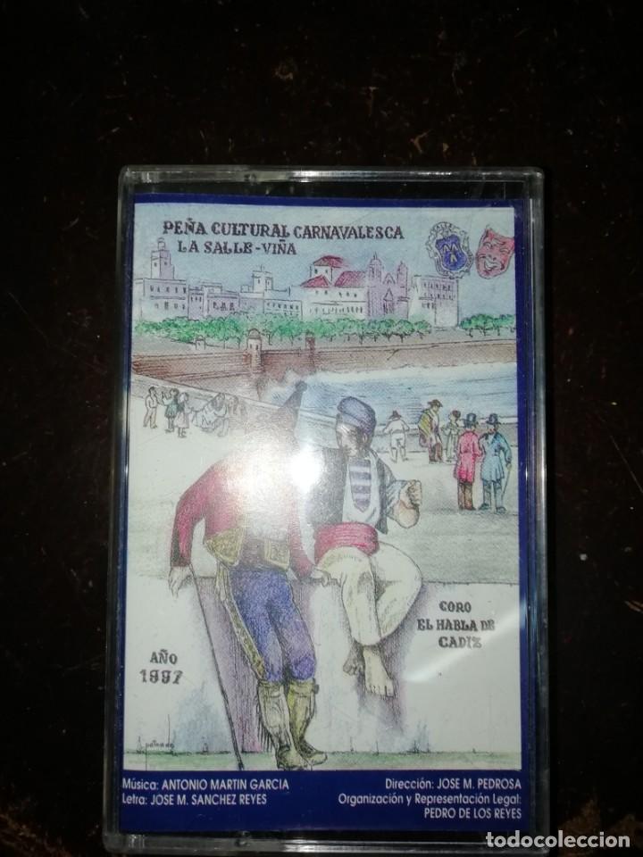 Casetes antiguos: carnaval de cadiz coro el habla de cadiz casete