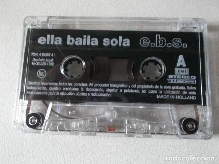 Casetes antiguos: ELLA BAILA SOLA, E,B,S, 1998 - Foto 4