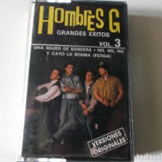 Casetes antiguos: HOMBRES G, GRANDES EXITOS, VOL 3 , 1988