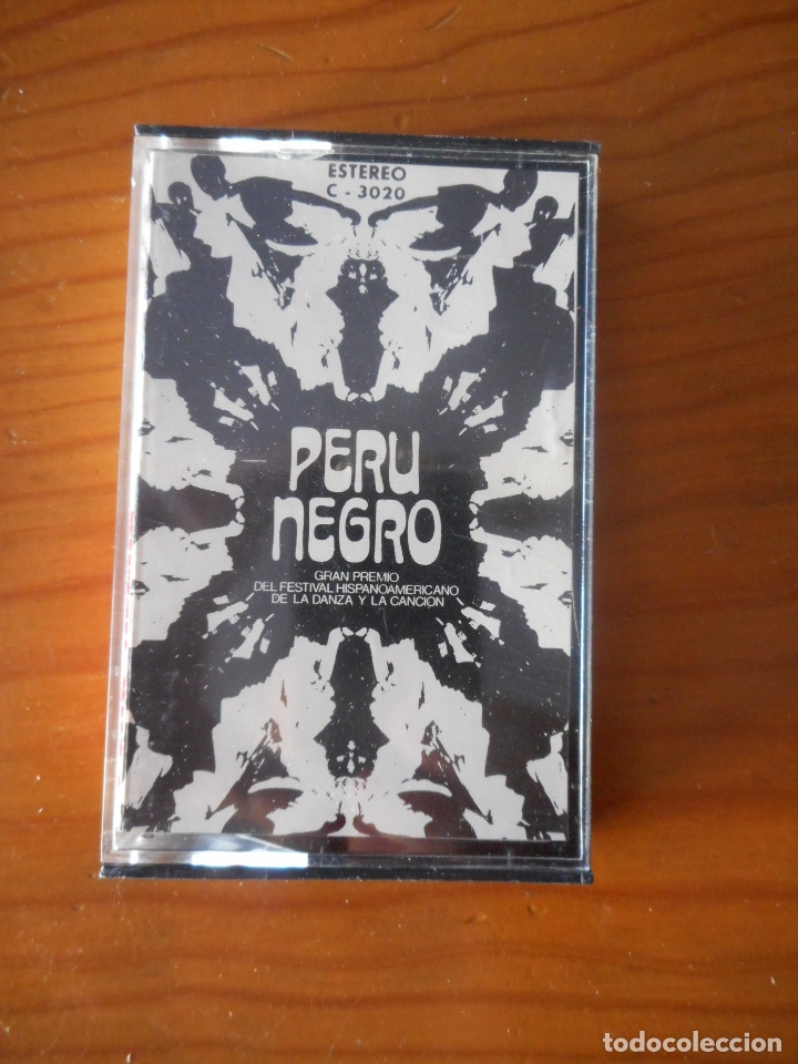 Cassettes Anciennes: Per&uacute; Negro. Gran Premio Festival Hispanoamericano. Sello MoviePlay. 1973. Casete -Cassette-.