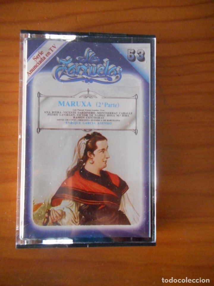 Cassettes Anciennes: Zarzuela. Pan y toros. Indalecio Cisneros. Sello Zacosa. Precintado. Casete -Cassette-.