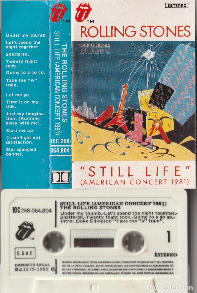 Casetes antiguos: ROLLING STONES - STILL LIFE (CASSETTE 1982 ESPA&Ntilde;A) - Foto 1