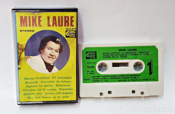 Casetes antiguos: Cinta de Casete de MIKE LAURE 1977 COBRA. - Foto 1
