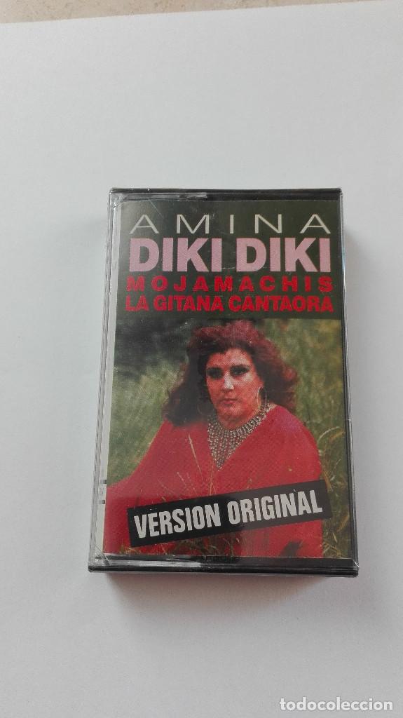 Casetes antiguos: AMINA DIKI DIKI LA GITANA CANTAORA CASSETTE NUEVO PRECINTADO VER M&Aacute;S A LA VENTA