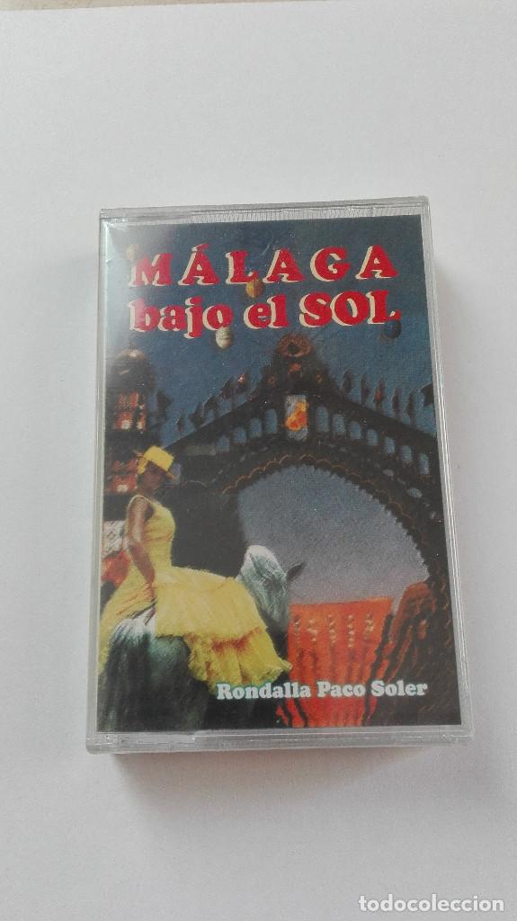 Casetes antiguos: MALAGA BAJO EL SOL RONDALLA PACO SOLER CASSETTE NUEVO PRECINTADO VER M&Aacute;S A LA VENTA