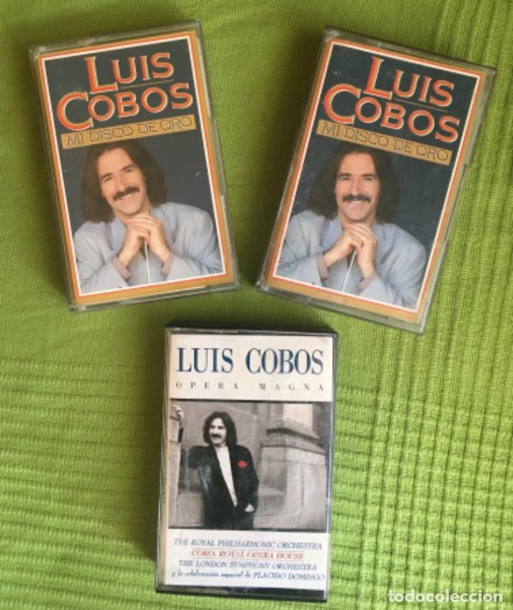 Casetes antiguos: 3 cintas de Cassette de Luis Cobos - Foto 2