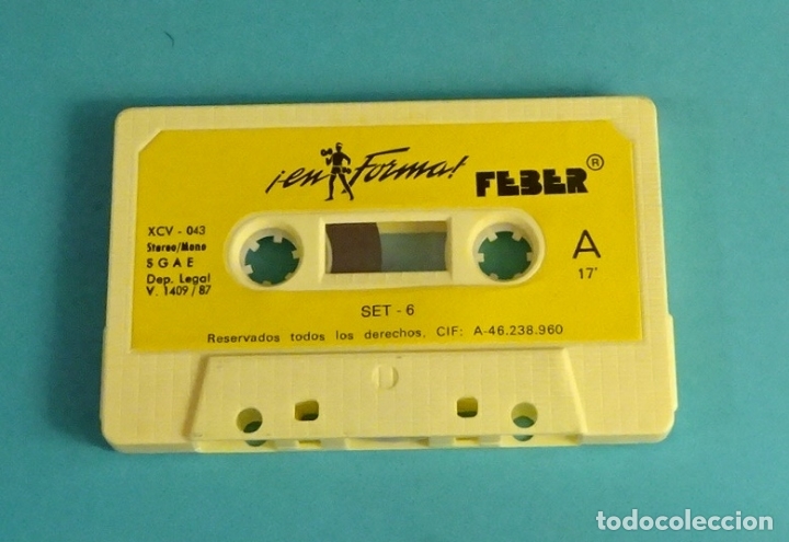 Casetes antiguos: &iexcl; EN FORMA !. EDITA JUGUETES FEBER - Foto 1
