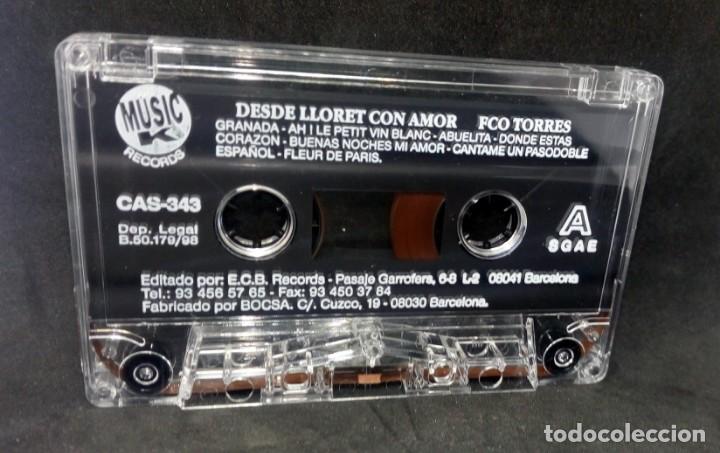 Casetes antiguos: DESDE LLORET CON AMOR *** FRANCISCO TORRES - Foto 2