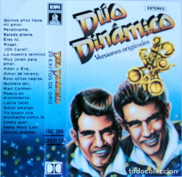 Casetes antiguos: D&uacute;o Din&aacute;mico &lrm;&ndash; 20 Exitos De Oro - Foto 1