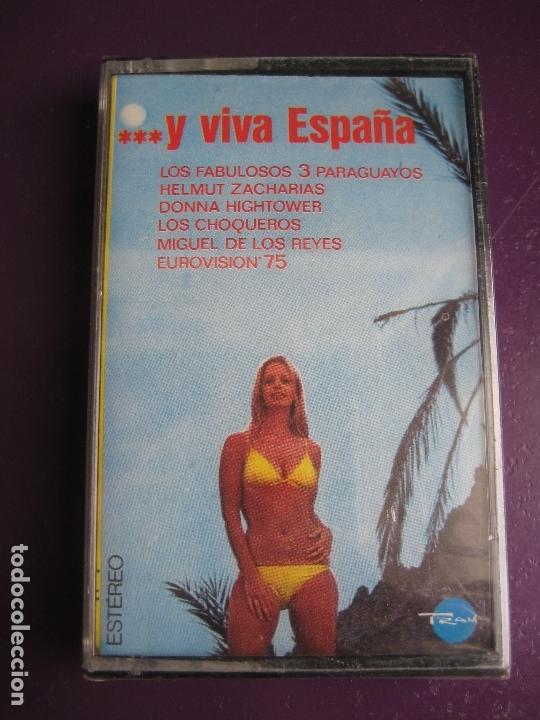 Casetes antiguos: ... Y VIVA ESPA&Ntilde;A CASETE TRAMA MARFER PRECINTADA - EUROVISION 75 - POP ROCK - RUMBAS 70'S
