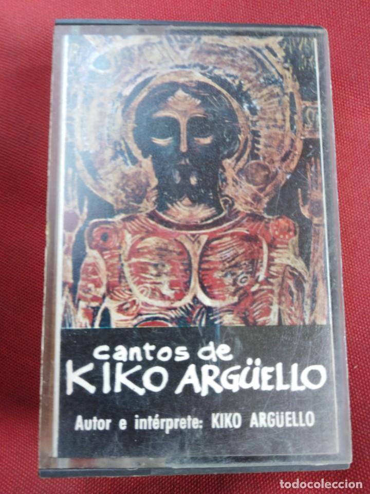 Casetes antiguos: CANTOS DE KIKO ARGUELLO-MUY RARA-ORIGINAL A&Ntilde;O 1972