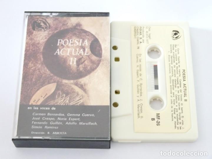Cassetes antigas: CASETE, CASSETTE POESIA ACTUAL II REF: 13-9