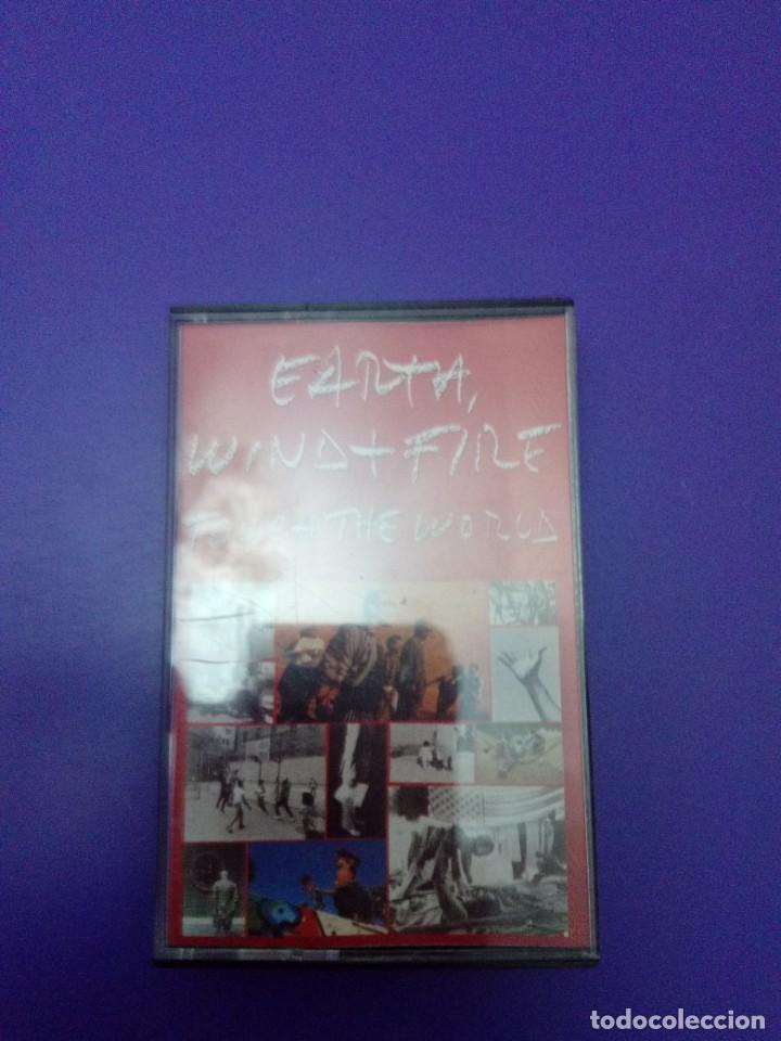 Casetes antiguos: EARTH, WIND & FIRE TOUCH THE WORLD. C15F - Foto 1