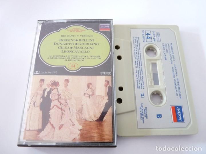 Cassettes Anciennes: CASETE, CASSETTE S. BEL CANTO Y VERISMO: ROSSINI, BELLINI, DONIZETTI  REF: 13-36