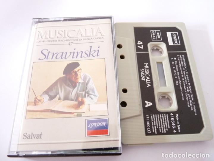 Alte Kassetten: CASETE, CASSETTE MUSICALIA N&ordm;47 STRAVINSKI REF: 13-44