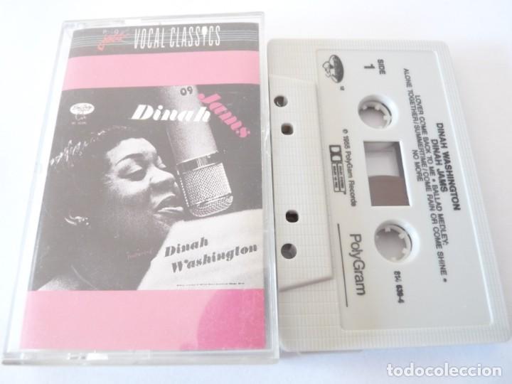 Old Cassettes: CASETE, CASSETTE JAZZ VOCAL CLASSICS. DINAH JAMS.DINAH WASHINGTON  REF: 10-13
