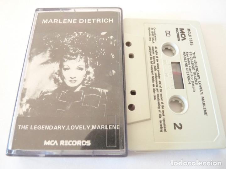 Casetes antiguos: CASETE, CASSETTE MARLENE DIETRICH THE LEGENDARY ARY, LOVELY, MARLENE REF: 14-19