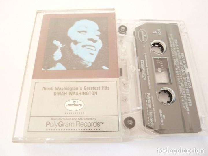 Old Cassettes: CASETE, CASSETTE DINAH WASHINGTON&acute;S GREATEST HITS REF: 14-22