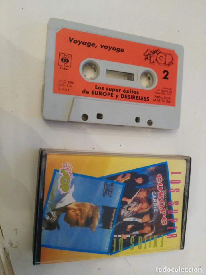 Casetes antiguos: los super exitos de europe y desireless - super pop 1986 - Foto 1