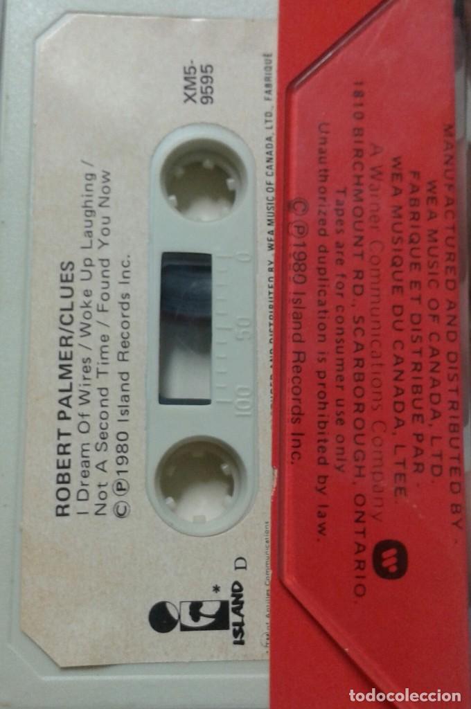 Casetes antiguos: Robert Palmer - Clues - 1980 - Foto 2