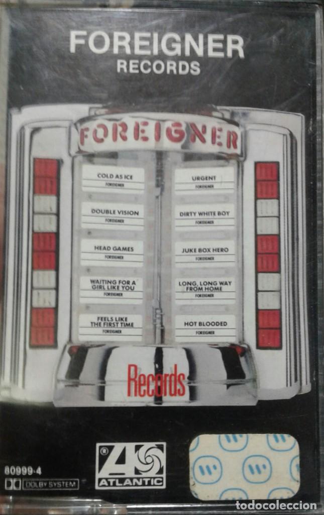 Casetes antiguos: Foreigner - Records - 1982 - USA - Foto 1