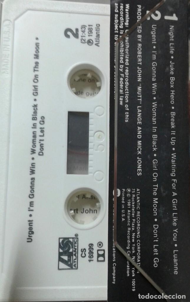 Casetes antiguos: Foreigner - 4 - 1981 - USA - Foto 2