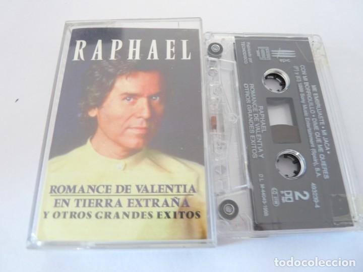 Casetes antiguos: CASETE, CASSETTE RAPHAEL . ROMANCE DE VALENTIA REF: 15-17 - Foto 1