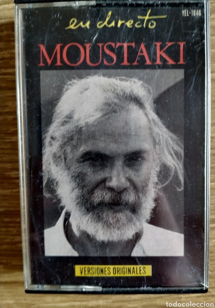 Casetes antiguos: Cassette Georges Moustaki - En directo - Foto 1