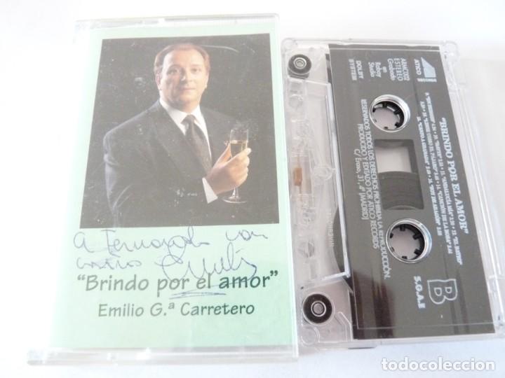 Cassettes Anciennes: CASETE, CASSETTE BRINDO POR EL AMOR. EMILIO G&ordf;. CARRETERO REF: 16-1