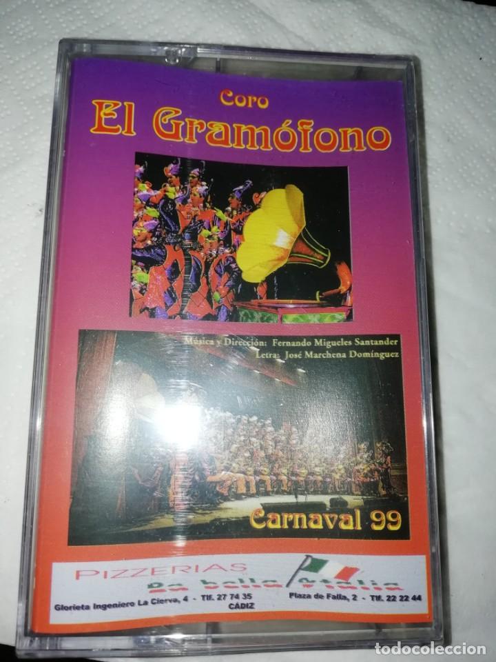 Casetes antiguos: Carnaval de C&aacute;diz casete nuevo con precinto coro el gram&oacute;fono