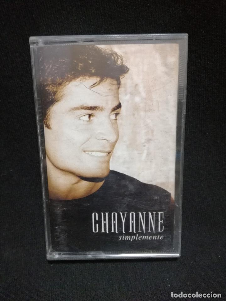 Casetes antiguos: CINTA - CASSETTE - CASET - CHAYANNE - SIMPLEMENTE - Foto 1