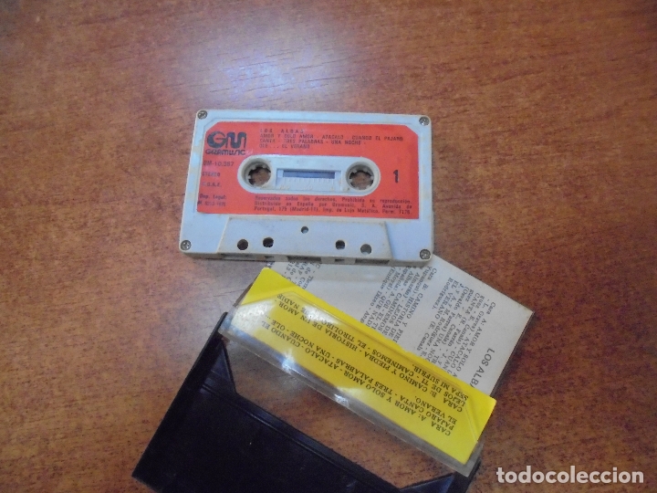Casetes antiguos: CASSETTE DE LOS ALBAS (GM GRAMUSIC 1976) - Foto 6
