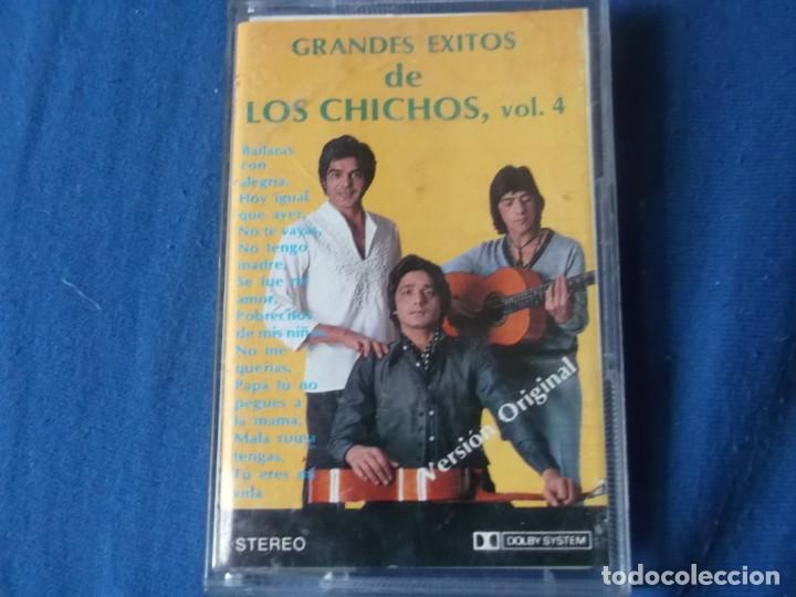 Casetes antiguos: GRANDES EXITOS DE LOS CHICHOS-VOL 4 - Foto 1