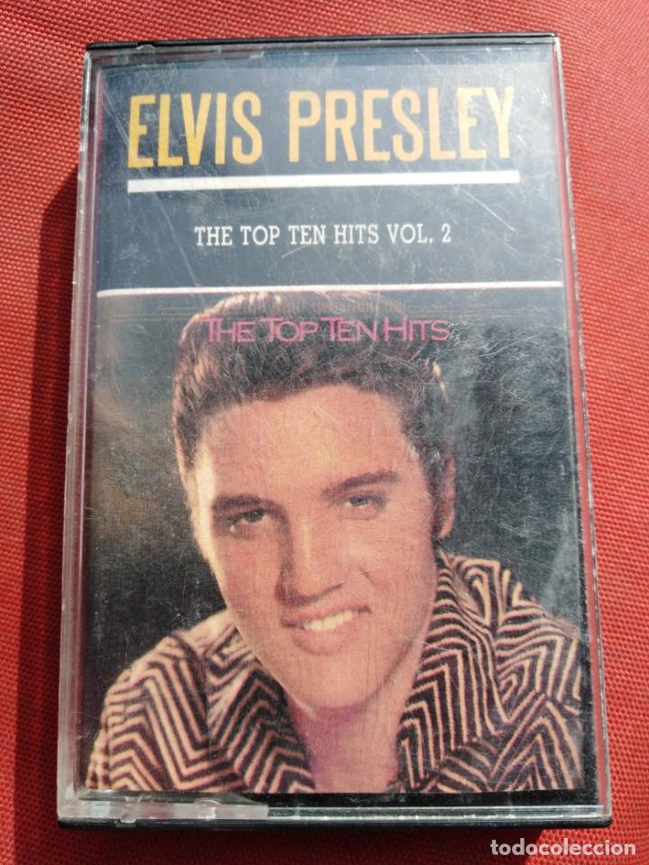 Casetes antiguos: ELVIS PRESLEY-THE TOP TEN HITS-VOL 2