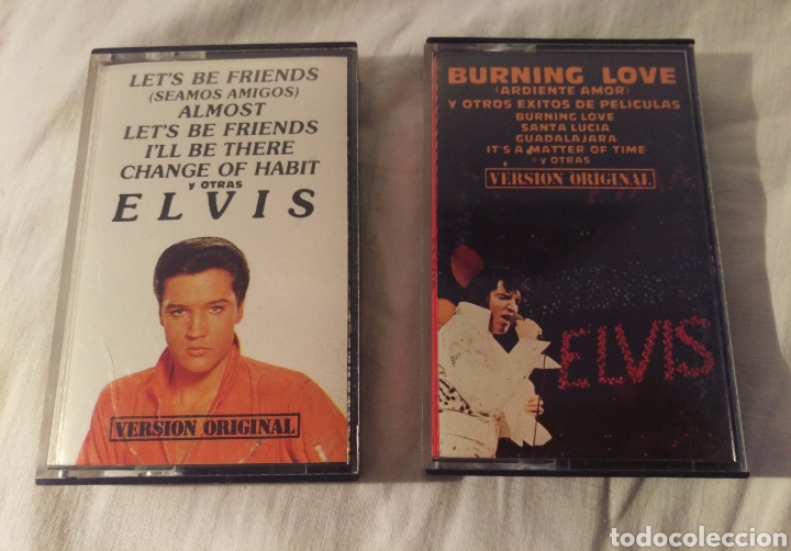 Casetes antiguos: 2 cintas casetes vintage ELVIS - Foto 1