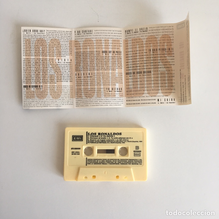 Casetes antiguos: Caset - LOS RONALDOS - &iexcl;Idiota! - Foto 6