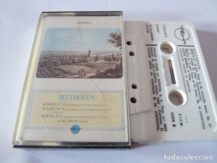 Casetes antiguos: CASETE, CASSETTE BEETHOVEN. SONATA N&ordm; 12, 14, 8 REF: 17-4