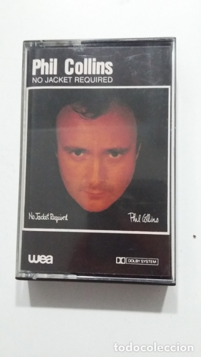 Casetes antiguos: PHIL COLLINS - NO JACKET REQUIRED. CASETE. TDKCST1B - Foto 1