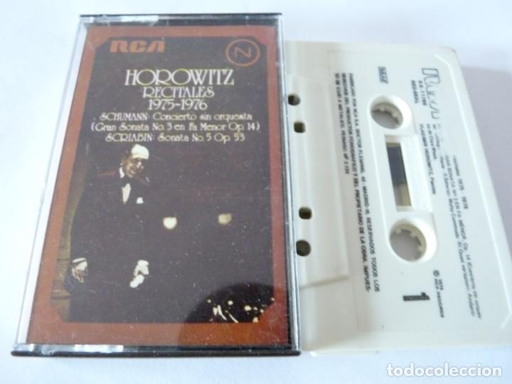 Cassettes Anciennes: CASETE, CASSETTE HOROWITZ. RECITALES 1975-1976. REF: 17-20