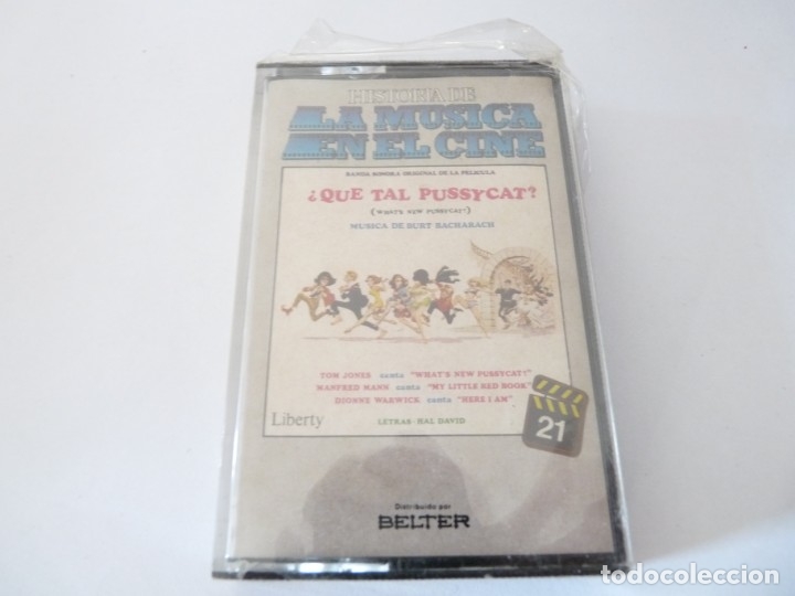 Cassettes Anciennes: CASETE, CASSETTE NUEVO PRECINTADO H&ordf; DE LA MUSICA.&iquest;QUE TAL PUSSYCAT? REF: 17-37