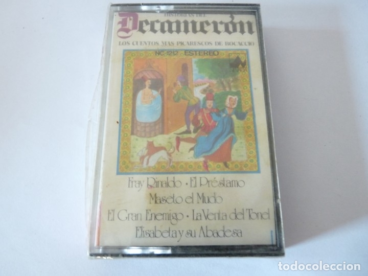 Cassettes Anciennes: CASETE, CASSETTE NUEVO PRECINTADO HISTORIAS DEL DECAMERON  REF: 17-47