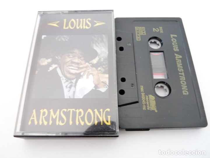 Casetes antiguos: CASETE, CASSETTE LOUIS ARMSTRONG REF: 18-17 - Foto 1