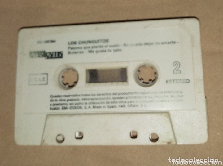 Casetes antiguos: Los chunguitos. Carmen... Y otros exitos - Foto 2