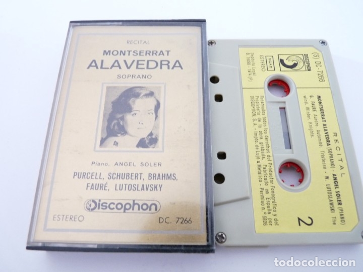 Alte Kassetten: CASETE, CASSETTE MONTSERRAT ALAVEDRA - I REF: 18-32