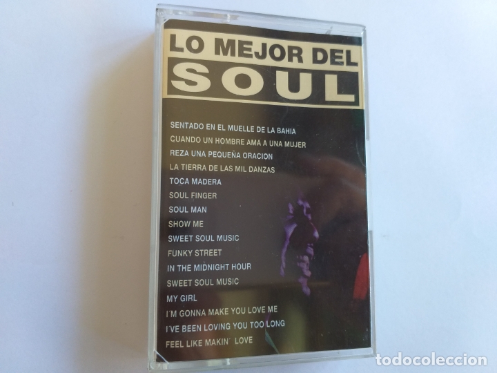 Casetes antiguos: CASETE, CASSETTE. LO MEJOR DEL SOUL. LIBELUA. 1993.