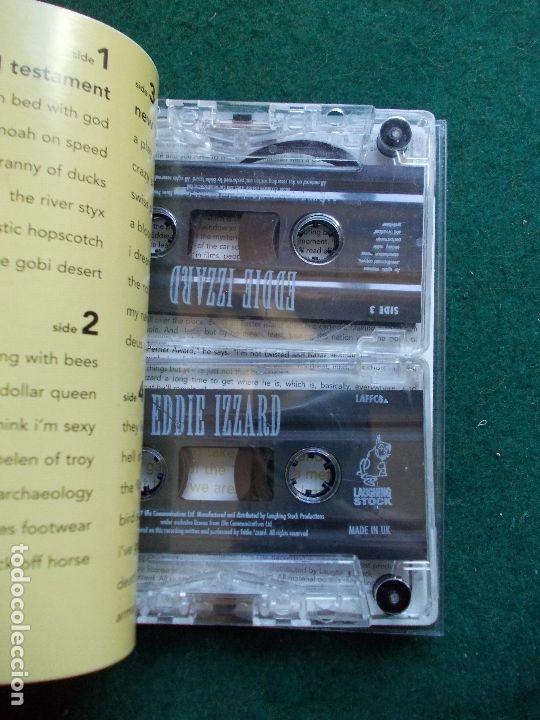Casetes antiguos: EDDIE IZZARD GLORIUS DOBLE CASETE - Foto 2