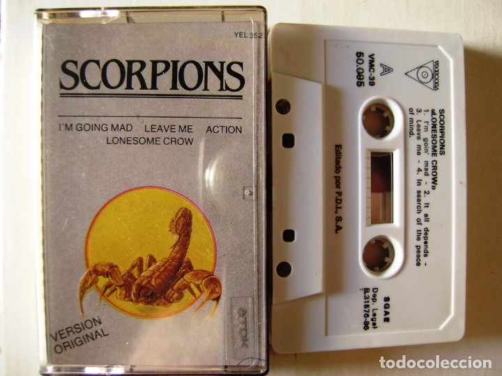Casetes antiguos: SCORPIONS.SCORPIONS - Foto 1
